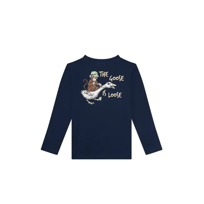 FRANKIE T-shirt long sleeves NAVY