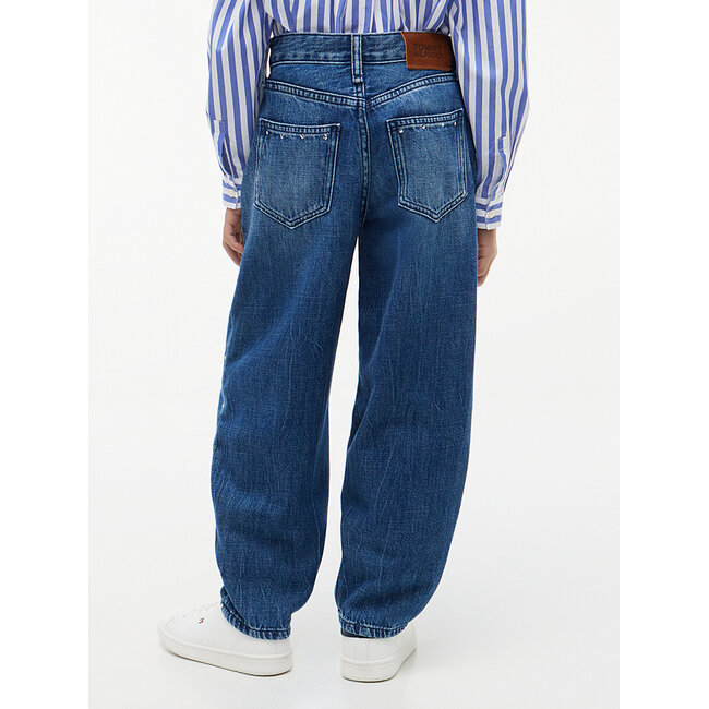 BARREL STUD JEANS, 1BK Darkusedstuds