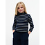 LUREX RIB TOP LS, C1G Dark Blue Stripe