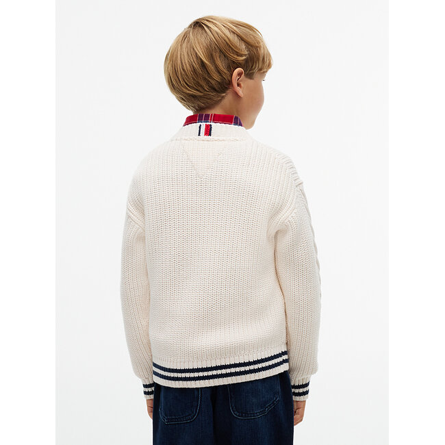 PLACED SLEEVE CABLE, Z00 Ivory Petal