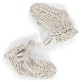 A Tiny Story baby slipper TIN-00010 Ivory
