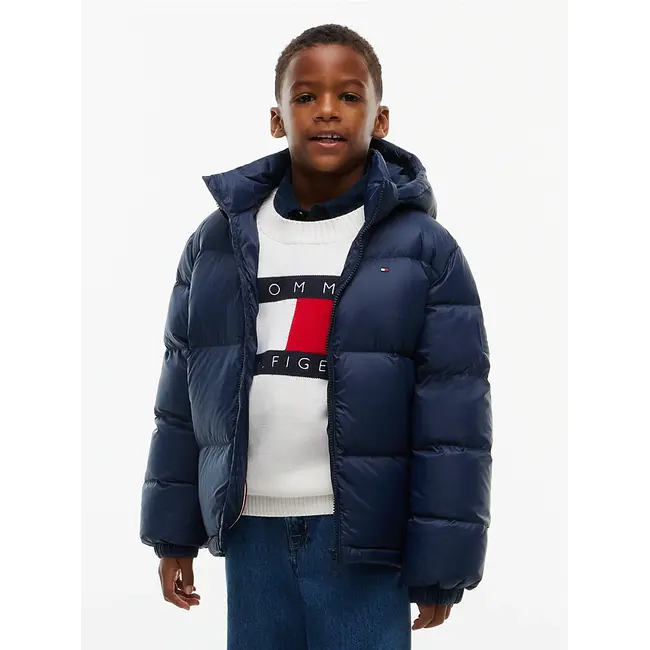 ESSENTIAL DOWN JACKE, C1G Dark Blue