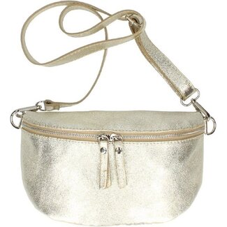 Giuliano Amsterdam Lederen Metallic Heuptas 5528460 Goud