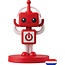 Faba Luisterfiguur Faba Me Robot Rood