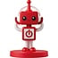 Faba Luisterfiguur Faba Me Robot Rood