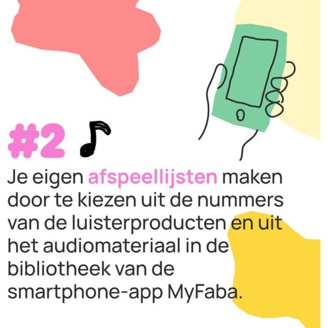 Faba Luisterfiguur Faba Me Robot Rood