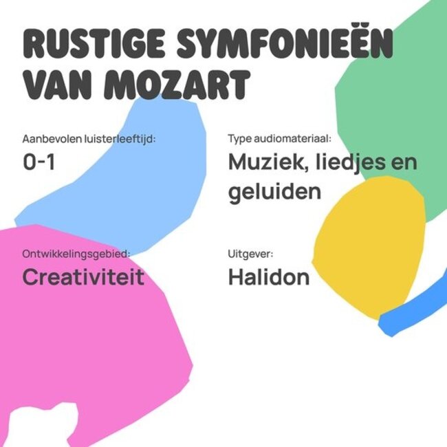 Faba Luisterfiguur Rustige Symfonieen van Mozart