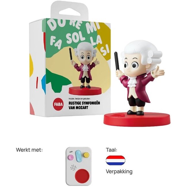 Faba Luisterfiguur Rustige Symfonieen van Mozart