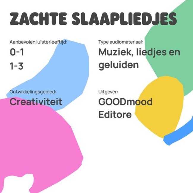 Faba Luisterfiguur Zachte Slaapliedjes