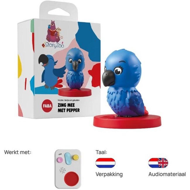 Faba Luisterfiguur Zing mee met Pepper