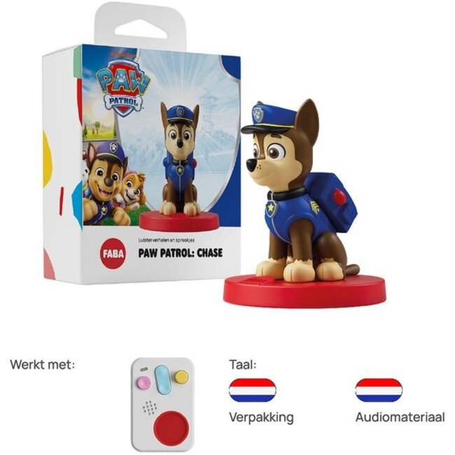 Faba Luisterfiguur Paw Patrol Chase