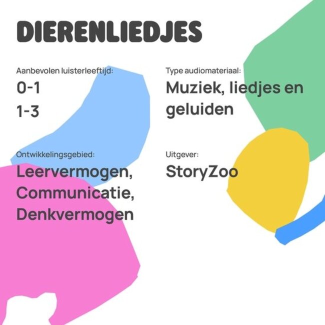 Faba Luisterfiguur Dierenliedjes