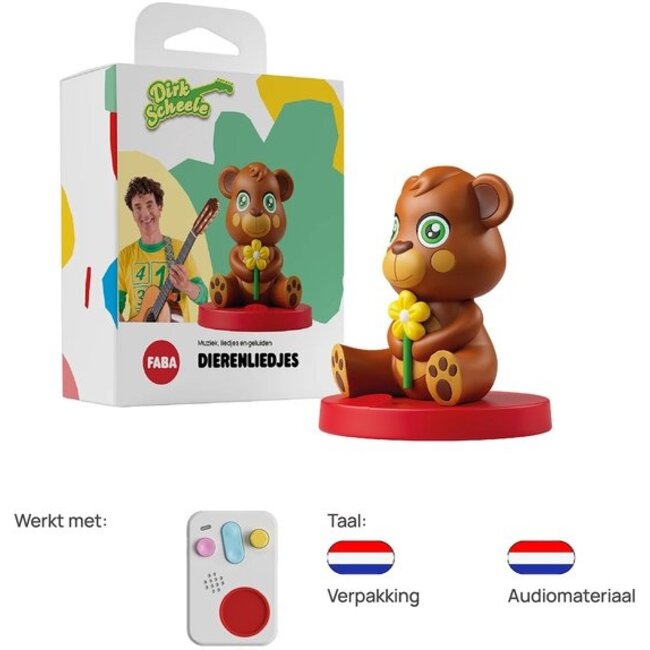 Faba Luisterfiguur Dierenliedjes