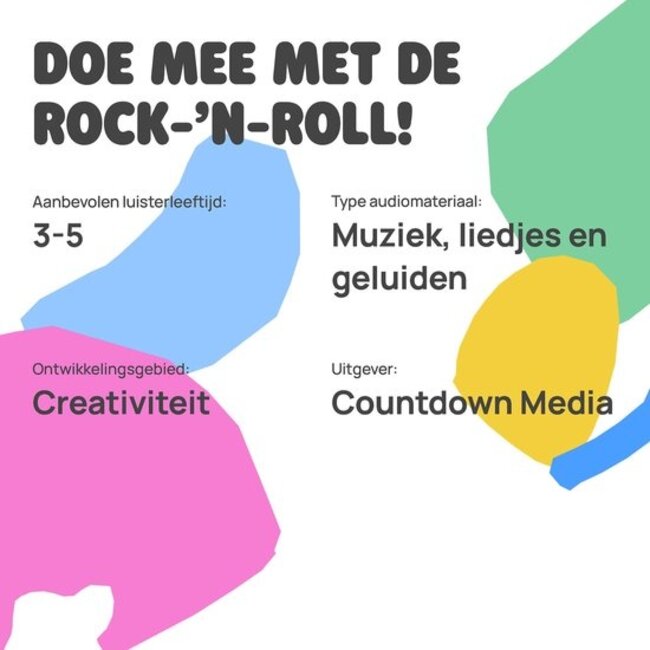 Faba Luisterfiguur Doe mee met de Rock'n Roll
