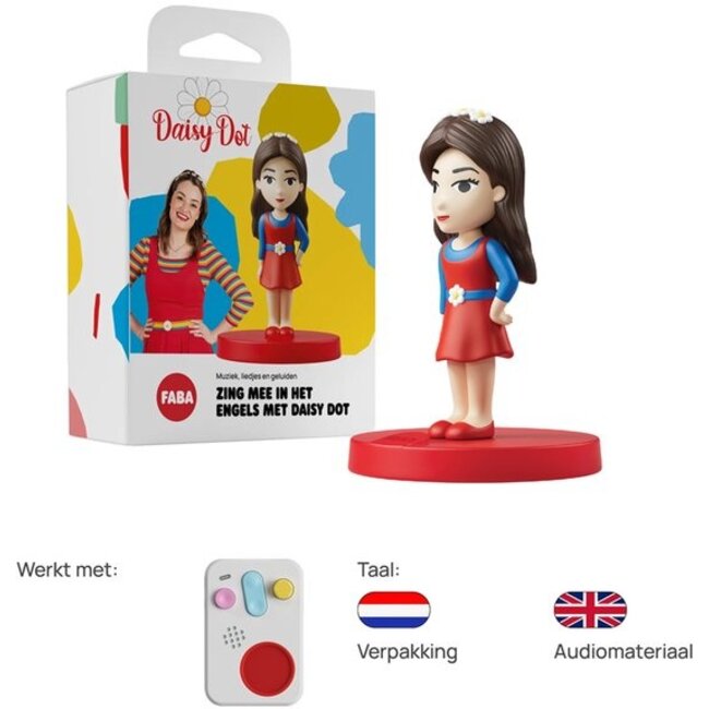 Faba Luisterfiguur Zing mee in het Engels met Daisy