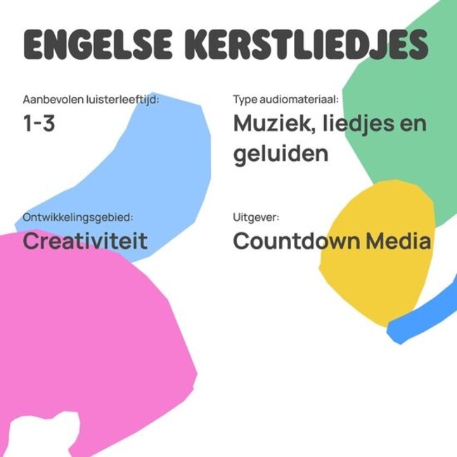 Faba Luisterfiguur Engelse Kerstliedjes
