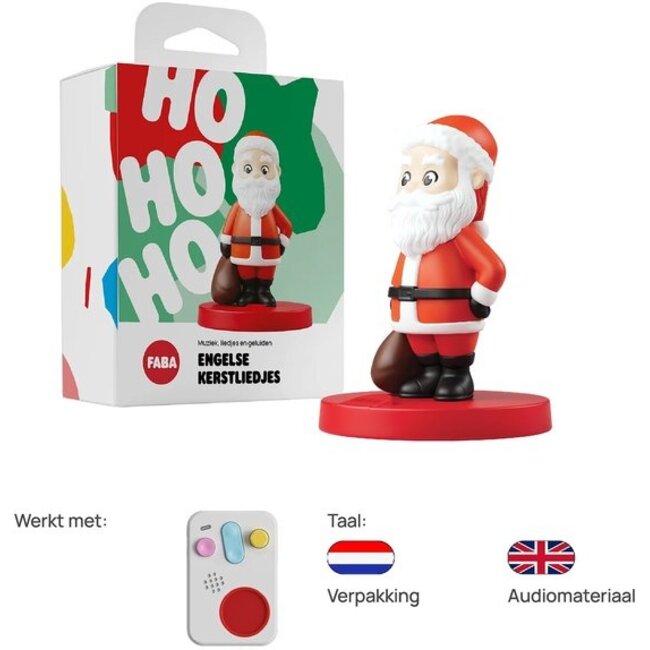 Faba Luisterfiguur Engelse Kerstliedjes