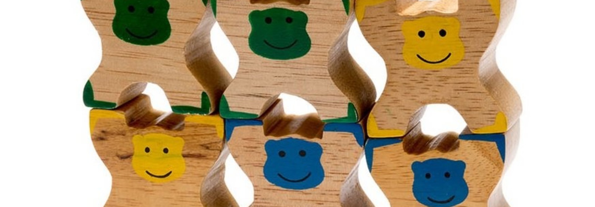 Houten stapelspeelgoed