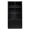 Buffetkast Oakura 2-deuren (Black) Buffetkast Oakura 2-deuren (Black)