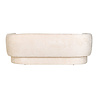 Bank Donatella white chenille fire retardant (FR-Bergen 900 white chenille) Bank Donatella white chenille fire retardant (FR-Bergen 900 white chenille)