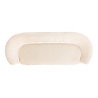 Bank Donatella white chenille fire retardant (FR-Bergen 900 white chenille) Bank Donatella white chenille fire retardant (FR-Bergen 900 white chenille)