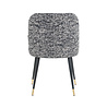 Stoel Alicia black boho (Black/white) Stoel Alicia black boho (Black/white)
