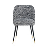 Stoel Alicia black boho (Black/white) Stoel Alicia black boho (Black/white)