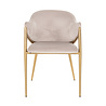 Stoel Gwen khaki velvet fire retardant (FR-Quartz 903 Khaki) Stoel Gwen khaki velvet fire retardant (FR-Quartz 903 Khaki)