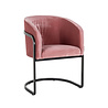 Stoel Chiara blush velvet (Genova 706 Blush) Stoel Chiara blush velvet (Genova 706 Blush)