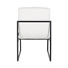 Stoel Lizzy White Bouclé / black (Copenhagen 900 Bouclé White) Stoel Lizzy White Bouclé / black (Copenhagen 900 Bouclé White)
