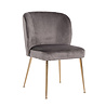 Stoel Cannon stone / brushed gold (Quartz Stone 101) Stoel Cannon stone / brushed gold (Quartz Stone 101)