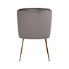 Stoel Cannon stone / brushed gold (Quartz Stone 101) Stoel Cannon stone / brushed gold (Quartz Stone 101)