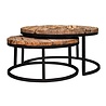 Salontafel Industrial Kensington set van 2 Salontafel Industrial Kensington set van 2