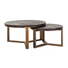 Salontafel Cromford Mill set van 2 (Brushed Gold) Salontafel Cromford Mill set van 2 (Brushed Gold)