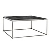 Salontafel Blackbone silver 90x90 (Black rustic) Salontafel Blackbone silver 90x90 (Black rustic)