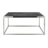 Salontafel Blackbone silver 90x90 (Black rustic) Salontafel Blackbone silver 90x90 (Black rustic)
