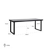 Eettafel Beaumont 200 (Black) Eettafel Beaumont 200 (Black)