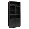 Boekenkast Oakura 2-deuren (Black) Boekenkast Oakura 2-deuren (Black)
