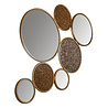 Spiegel Isaiha met 4 ronde spiegels groot (Gold) Spiegel Isaiha met 4 ronde spiegels groot (Gold)