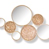 Spiegel Isaiha met 4 ronde spiegels (Gold) Spiegel Isaiha met 4 ronde spiegels (Gold)