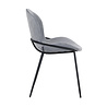 Stoel Ella Steel velvet (Quartz Steel 806) Stoel Ella Steel velvet (Quartz Steel 806)