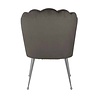 Stoel Pippa Stone velvet / silver (Quartz Stone 101) Stoel Pippa Stone velvet / silver (Quartz Stone 101)