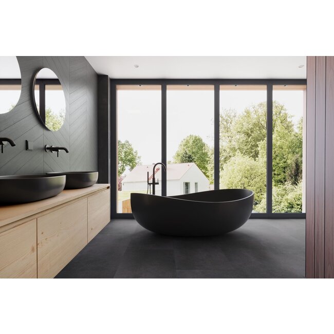 yarenza. Leisteen anthracite 0,55mm Klik PVC