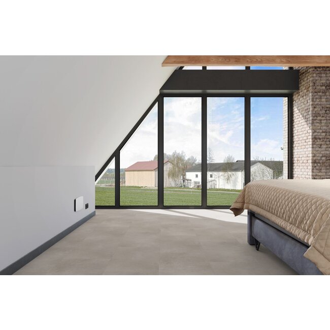 yarenza. Leisteen light grey 0,55mm Klik PVC