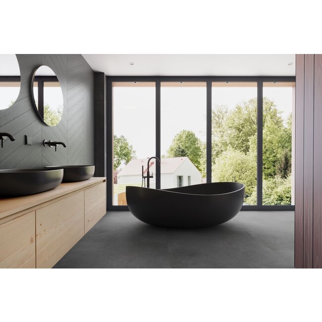 yarenza. Leisteen XL dark grey 0,55mm Plak PVC