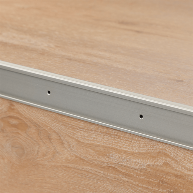 yarenza. Trapneusprofiel PVC RVS 14x43mm 3m