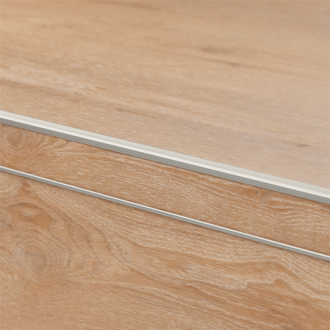 yarenza. Trapneusprofiel PVC RVS 14x43mm 3m