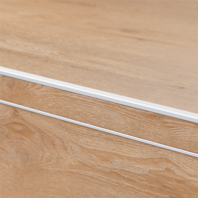 yarenza. Co-pro trapprofielset pvc zilver 4x130cm.