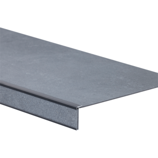 yarenza. Traptreden set pvc Leisteen dark grey per 4 treden
