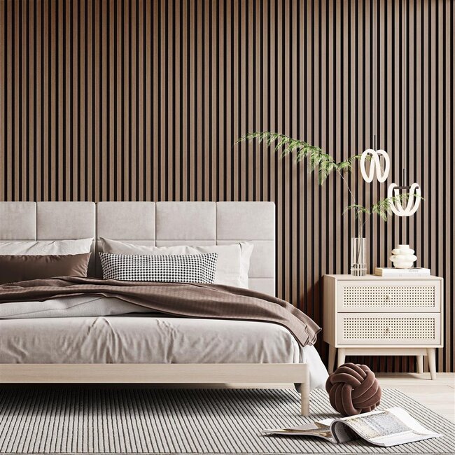 yarenza. Wandpaneel Walnoot 260cm